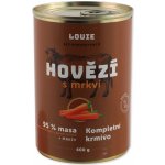 Louie Dog Hovězí s mrkví 400 g – Sleviste.cz