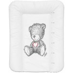 Nellys podložka měkká TEDDY 70 x 50 cm bílá – Zboží Dáma
