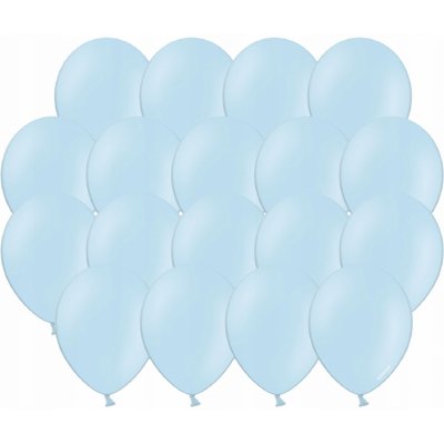 PartyDeco BALÓNKY latexové metalické baby blue 12 cm – Zboží Dáma