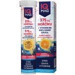 IQ Mag 375mg hořčíku+vit.B6 pomeranč šum.tablet 20 ks – Hledejceny.cz
