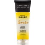 John Frieda Sheer Blonde Go Blonder zesvětlujicí šampon pro blond vlasy 250 ml – Sleviste.cz