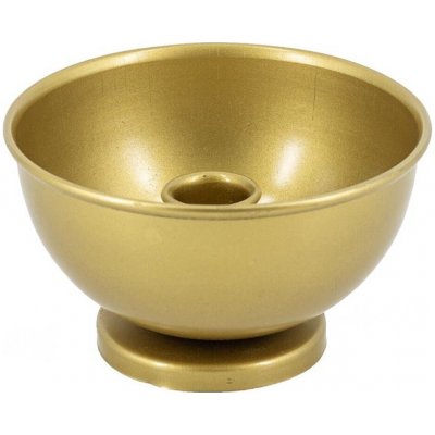 Homebound by Kolony - Stojan na svíčku - 7x13x7x3cm - zlatá 79484 – Sleviste.cz