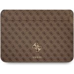 Guess 4G Metal Logo Sleeve MacBook 13" Air hnědá GUCS13G4GFBR – Zboží Živě