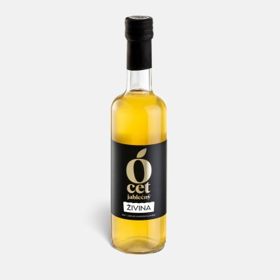 ŽIVINA Ocet Jablečný s mateční kulturou 500 ml – Zboží Dáma ŽIVINA Ocet Jablečný s mateční kulturou 500 ml – Zboží Dáma