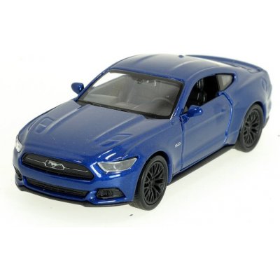 Welly Ford Mustang GT 2015 model modrý 1:24 – Zbozi.Blesk.cz