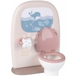 SMOBY Baby Nurse Toaleta WC s koupelnou herní set pro panenku miminko – Zboží Mobilmania