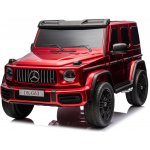 Mamido Mercedes G63 AMG 2x24V 4x200W XXL Elektrické autíčko červená – Sleviste.cz
