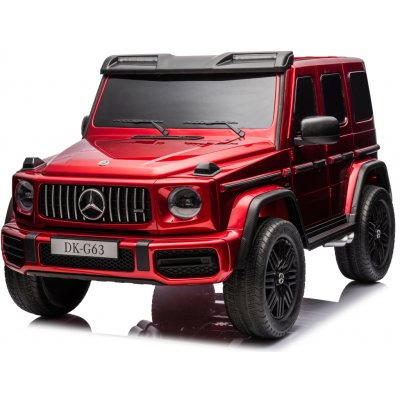 Mamido Mercedes G63 AMG 2x24V 4x200W XXL Elektrické autíčko červená – Sleviste.cz