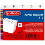 Herlitz Regis.A7 do kart.A-Z,bílý – Hledejceny.cz