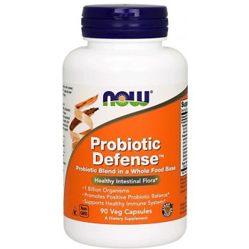 Now Foods ProBiotic Defense proBiotika s půdními bakteriemi 90 kapslí