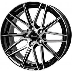 Brock B34 8x18 5x100 ET38 black polished