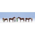 Noch H0 Figurky ošetřování koní 15632 – Zboží Dáma