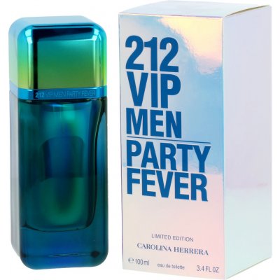 Carolina Herrera 212 VIP Party Fever toaletní voda pánská 100 ml od 1 751  Kč - Heureka.cz