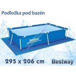BESTWAY 58100 Podložka pod bazén 2,95 x 2,06 m – Zboží Dáma