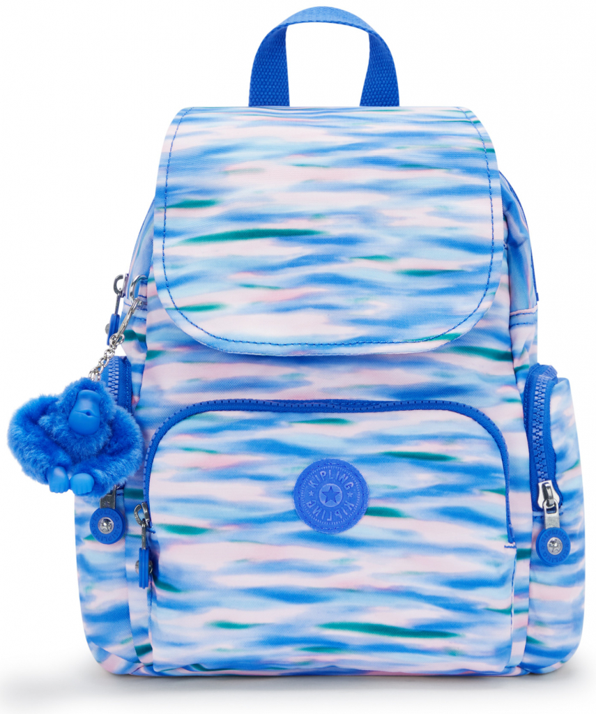 Kipling CITY ZIP MINI Diluted Blue 9 l