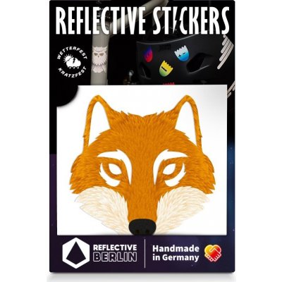 Reflective Berlin Reflexní nálepky Wolf - Fox – Zboží Dáma