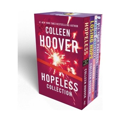 Colleen Hoover Hopeless Boxed Set: Hopeless, Losing Hope, Finding Cinderella, All Your Perfects, Finding Perfect
