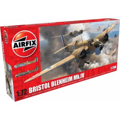 Bristol Airfix Classic Kit letadlo A04061 Blenheim MkIV Bomber 1:72 – Zbozi.Blesk.cz