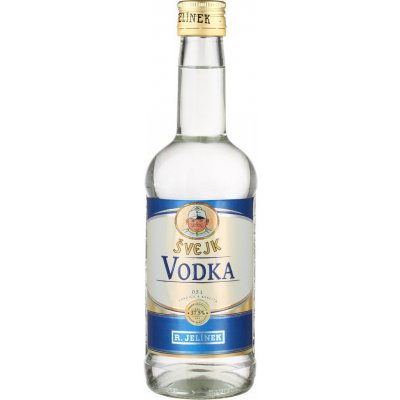 R.Jelínek Vodka Švejk 37,5% 0,5 l (holá láhev) – Hledejceny.cz