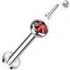 Piercing Šperky4U piercing do brady labreta titan TIT1291R-1208