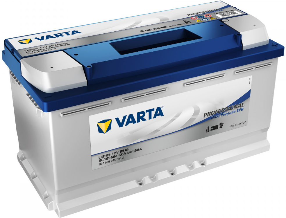 Varta Professional Dual Purpose EFB 12V 95Ah 850A 930 095 085
