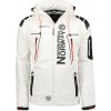 Pánská sportovní bunda Geographical Norway bunda pánská softshell Techno bílá