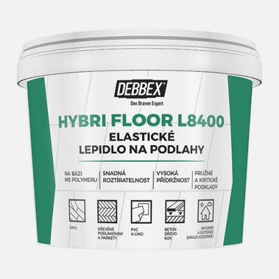 Den Braven HYBRI FLOOR L8400 lepidlo elastické na podlahy 5kg – Zbozi.Blesk.cz