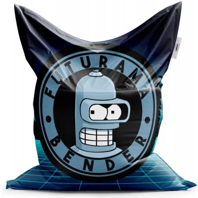 Sablio Sedací vak Futurama Bender Čtvrtá dimenze 200x140 cm – Hledejceny.cz