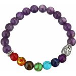 Naky korálkový náramek s Buddhou Obsidián N1341 – Hledejceny.cz