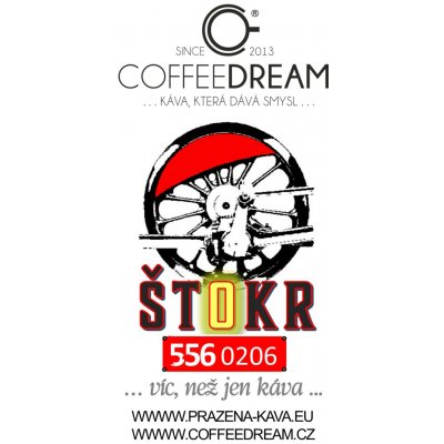 Coffeedream Espresso směs Štokr zrnková 0,5 kg – Hledejceny.cz