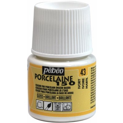 Pébéo Barva na porcelán Porcelaine 150 45 ml 43 Ivory – Zboží Dáma