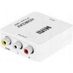 Cabletech Převodník signálu HDMI - AV KOM0982 – Sleviste.cz