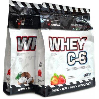 HiTec Nutrition Whey C6 CFM 100% whey 4500g – Zbozi.Blesk.cz