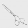 Kadeřnické nůžky Fox Silver Premium Profesionální kadeřnické efilační nůžky 5,5"
