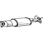 Filtr pevnych castic, vyfukovy system BOSAL 097-227 | Zboží Auto