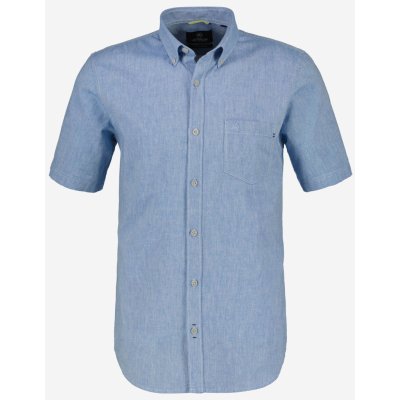 Lerros pánská košile s krátkým rukávem modrá