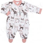 Baby Service Overálek pro miminka Safari růžová Česká výroba – Sleviste.cz