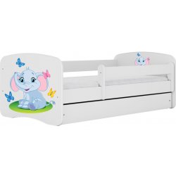 Kocot Kids Babydreams slon s motýlky bílá