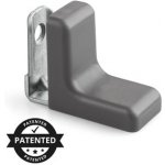 Úhelník nábytkový kovový s krytem antracit – Hledejceny.cz