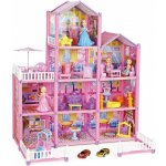 Woopie Domeček pro panenky Mega Villa LOVELY HOUSE 194 el. – Hledejceny.cz