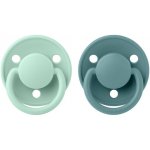 Bibs De Lux přírodní kaučuk 2 ks Nordic Mint + Island Sea – Sleviste.cz
