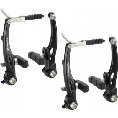 V-brake sada přední + zadní černá 110mm Tektro 855AL blk set – Zboží Mobilmania