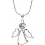 JSB Bijoux Stříbrný Anděl s křišťálovými kameny Swarovski® 92300317cr (Ag 925/1000, 1,97g) – Hledejceny.cz