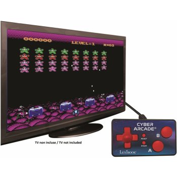 Console De Jeu TV Lexibook 100 En 1 – 2 Manettes Sans Fil + Accessoires Sport – Graphiques 32 Bits