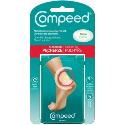 Compeed náplast na puchýře střední balení 10 ks