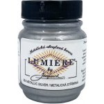 Jacquard Metalické Barvy Lumiere 563 metalická stříbrná – Hledejceny.cz