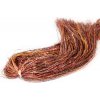 Výroba nástrahy Sybai Streamerové Vlasy Sparkle Supreme Hair Fiery Brown UVR