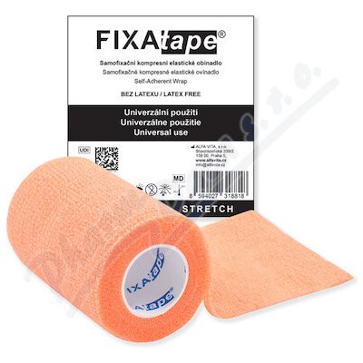 FIXAtape STRETCH samofix.obi. 7,5 x 450 cm fluor.orang – Hledejceny.cz