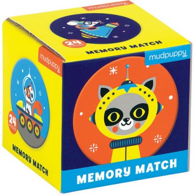Mudpuppy Pexeso Vesmír 24 ks / Mini Memory Game Outer Space 24 pc