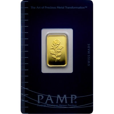 PAMP Rose zlatý slitek 5 g – Zboží Mobilmania